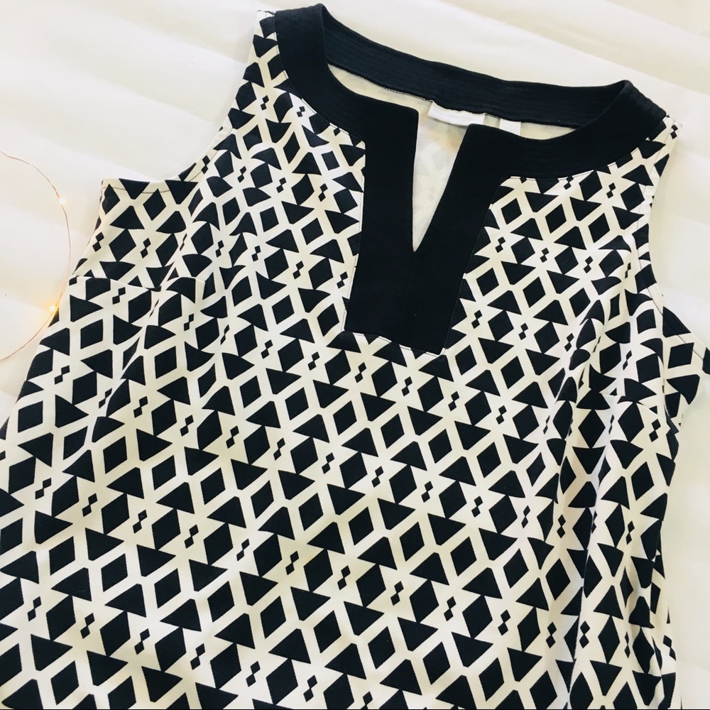 New York & Company Black and White Dress - Size XL - Picture 5 of 6